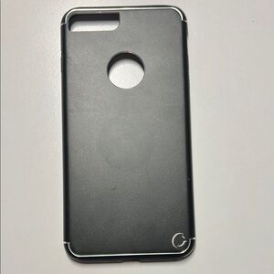 Sleek Black Phone Case- iPhone 7/8 Plus